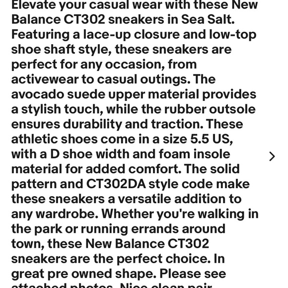 New Balance NB CT302 'Cream' eu38 - Picture 7 of 8